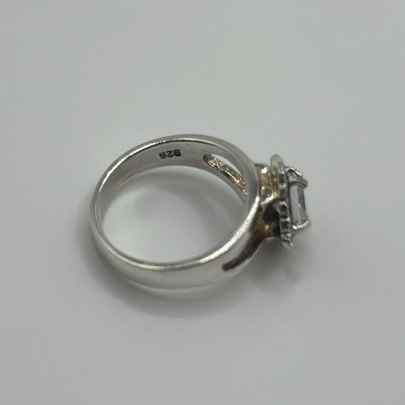 Silver 925 swarovski cristal ring - Picture 7 of 8